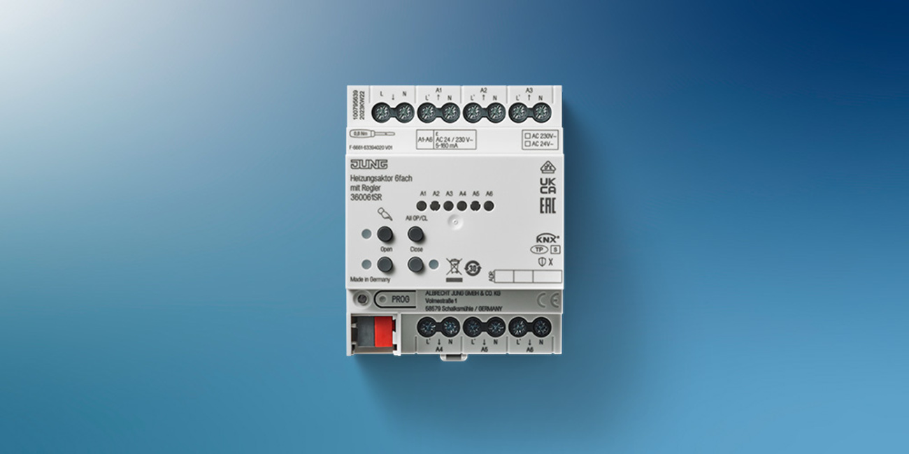 KNX Heizungsaktor 6-fach bei Lauterbach Elektro in Oberkotzau
